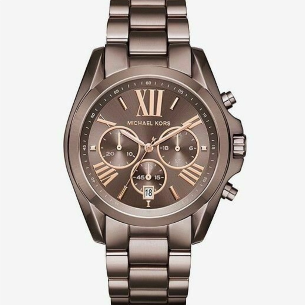 Michael Kors Bradshaw watch.